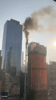 Firefighter Among 4 Injured in Manhattan Crane Collapse