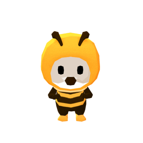 Mouse Honeybee Sticker
