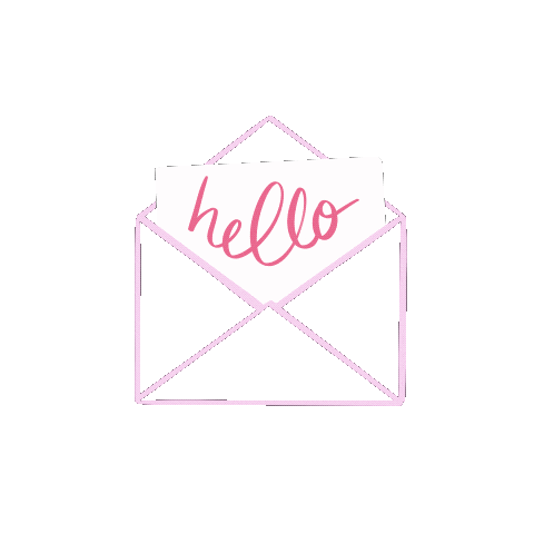 Heart Hello Sticker