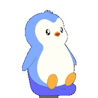 Confused Penguin Sticker by Pudgy Penguins
