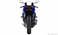 Yamaha R3 GIF by 007Plate.com