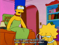 Talking Season 3 GIF by The Simpsons