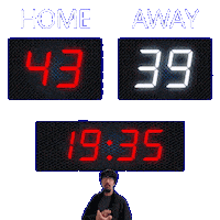 39 Away Sticker