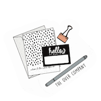 Cards Pen Sticker by theovercompany