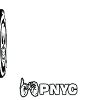 Nyc Skeleton Sticker by 10PNYC