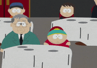 eric cartman running GIF by South Park 