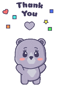 Bear Love Sticker by Caring Crystals