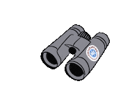 acecorps ace conservation binoculars corps Sticker