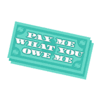Feminism Pay Me What You Owe Me Sticker by National Women's Law Center