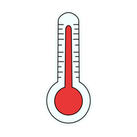 Thermometer Sticker