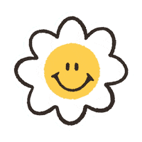 Flower Daisy Sticker