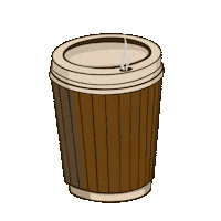 Cup Of Coffee Sticker