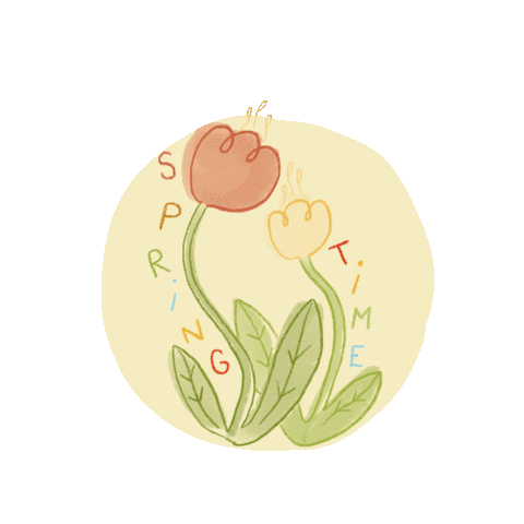 emilyhealey-martin giphyupload art illustration rainbow Sticker