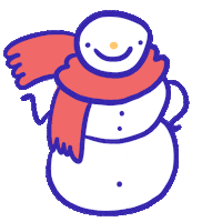 Let It Snow Sticker