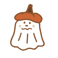 Halloween Ghost Sticker by PAZZO