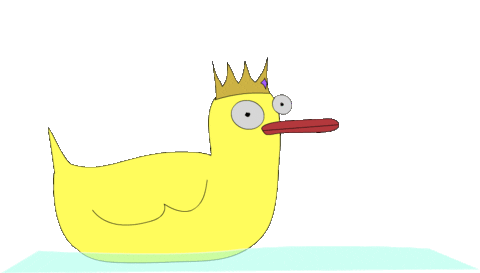 Rubber Duck Life Sticker by Megan