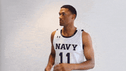 navyathletics navy athletics navy basketball navy mens basketball navy mbb GIF