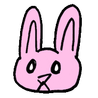 Rabbit うさぎ Sticker by koimoffee