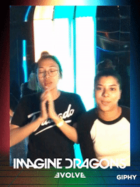 evolve GIF by IMAGINE DRAGONS ARCADE