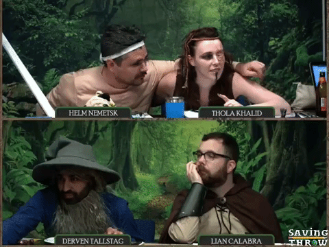 confused season 4 GIF by Saving Throw Show