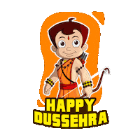 Navratri Garba Sticker by Chhota Bheem