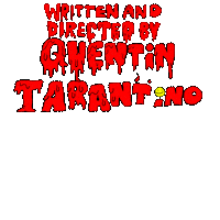 quentin tarantino films Sticker by deladeso
