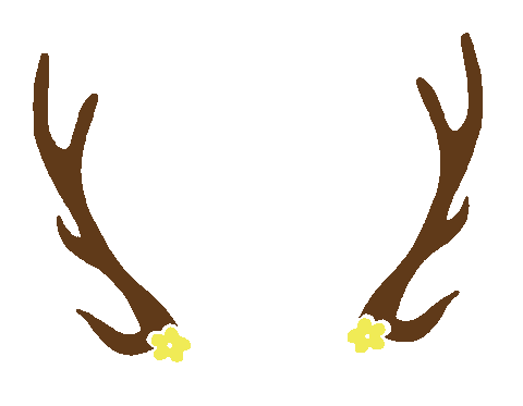 ohrentme giphyupload reindeer antlers ohrentme Sticker