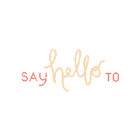 Hello Sticker by Queen City Yarn