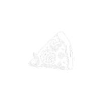 Croustipate pizza pizzas part de pizza croustipate Sticker