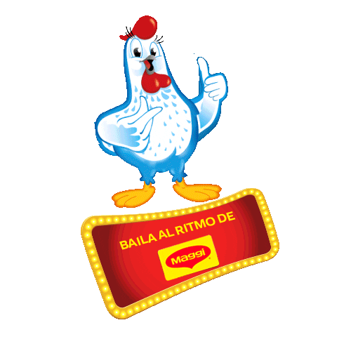 Gallina Sticker by Maggi Ecuador