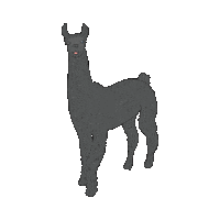 Llama Sticker by Your Alpaca Cottage