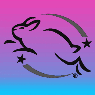 LeapingBunny giphyupload bunny cruelty free crueltyfree GIF