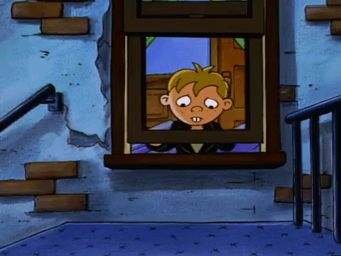 hey arnold nicksplat GIF