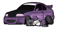 SUPRAM sleep dodo graff supram Sticker