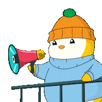 Being Breaking News Sticker by Pudgy Penguins