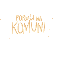 komunamarket market komunamarket poruči Sticker