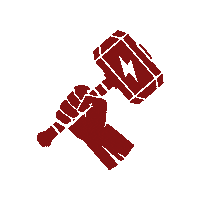 Thorturefitness fitness workout gym thor Sticker