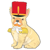 Christmas Cascanueces Sticker