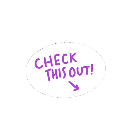 Look Check It Out Sticker by NYU Office of Global Inclusion