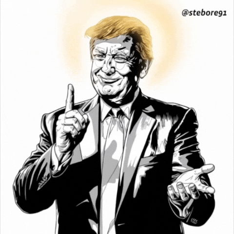 Pointing Up American Politics GIF