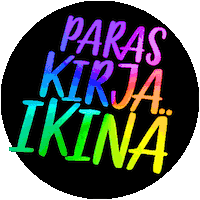 book reading Sticker by Otavankirjat