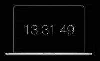 padbury clock screensaver GIF by Product Hunt