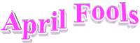April Fools Holiday Sticker by GIPHY Text