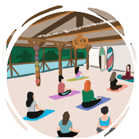 Yoga Sticker by ninayoga