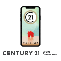 Call C21 Sticker by Century 21 World Connection