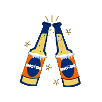 Party Cheers Sticker by Sno'n'Ski