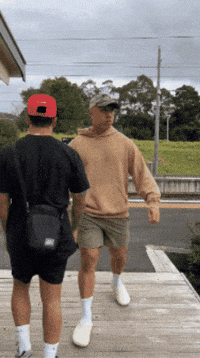 Tough Guy Move Out The Way GIF