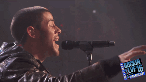 nick jonas chains GIF by New Year's Rockin' Eve