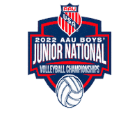 Volleyball Aau Sticker by aausports