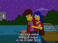 drunk homer simpson GIF